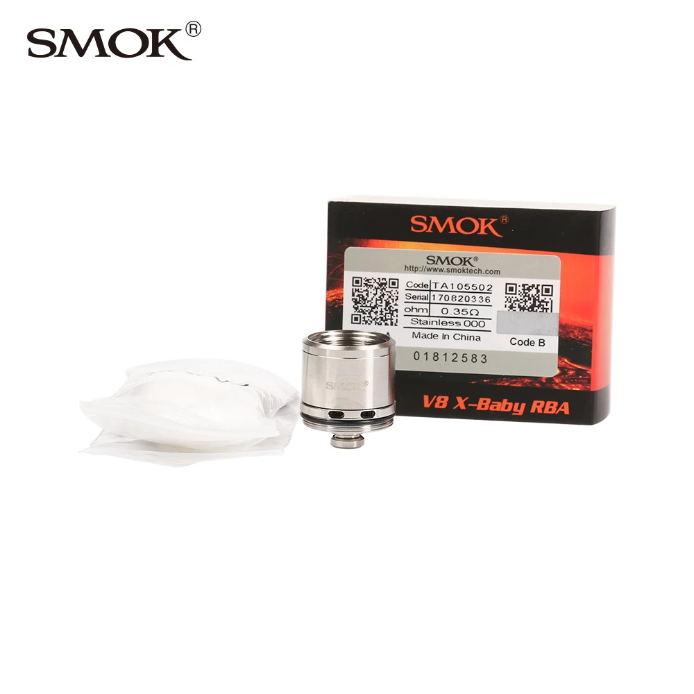 Катушка RBA SMOK TFV8 X-Baby двойная катушка 0 35 Ом для сигарет электронный бак атомайзер Pk