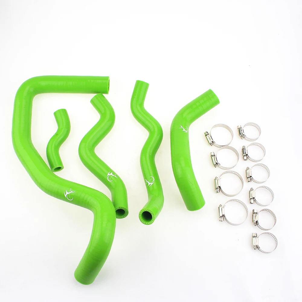 

ACZ Motorcycle Green Silicone Radiator Cooler Hose Tube Water Pipe Cooling Hose For HONDA CB400 CB 400 1998-2006