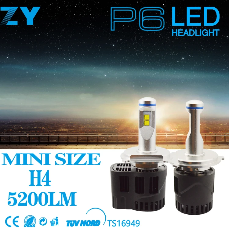 Led H7 H4 H8/9/11 HB3 9005 HB4 9006 9004 9007 55W 5200Lm MZ LED Car Headlight Replace Halogen Xenon HID Headlamp Light Source