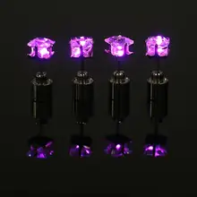 Модное светодиодный свет для ушей Oorbellen квадратные серьги для Для женщин танец Рождество Brincos, можно носить с Хэллоуин вечерние Мистик