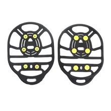 6 ногтей дисковые простые скобы на открытом воздухе альпинистские снежные бахилы легкие и простые дождливые день скольжения крышка