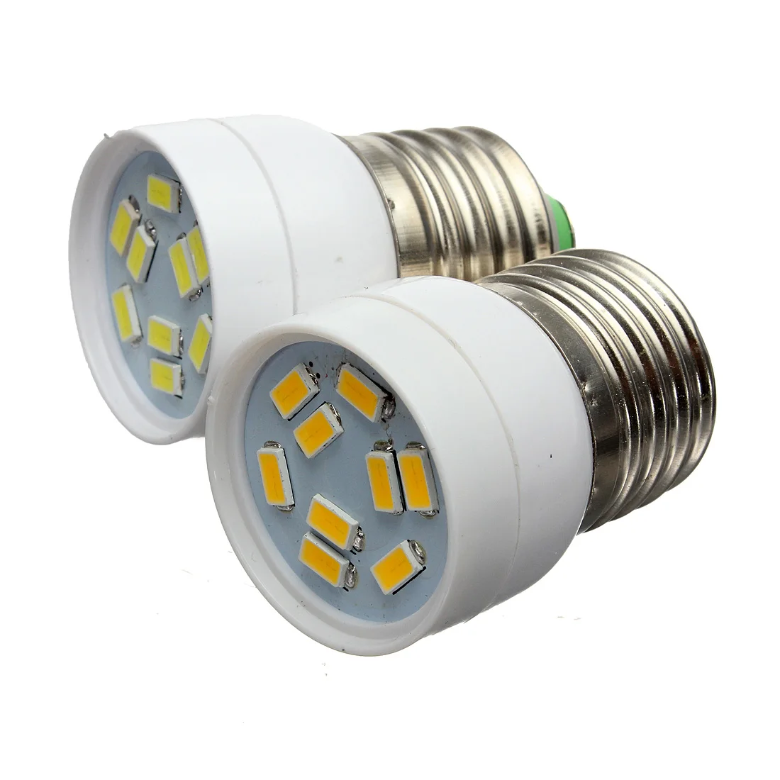 

Smuxi E27 3W LED Spotlight Bulbs 9 SMD 5630 AC 220V Bright White/Warm White Spot Light Bulb 48 x 28mm
