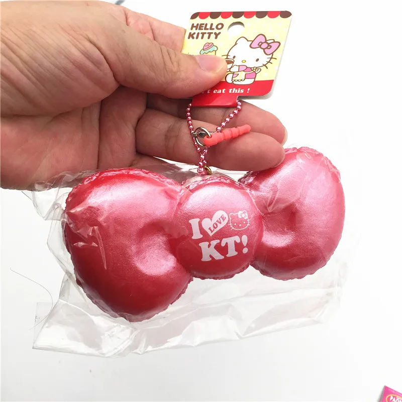 Мягкие hello kitty серии медленно поднимающиеся Kawaii мягкие Jumbo мини сжимаются забавные игрушки для детей рождественские подарки для детей