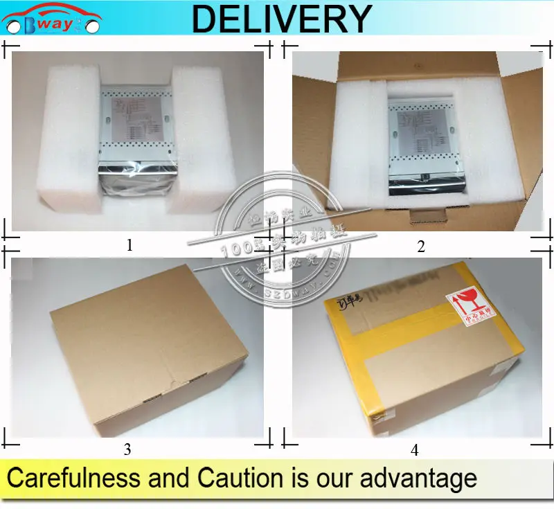 Delivery with logo