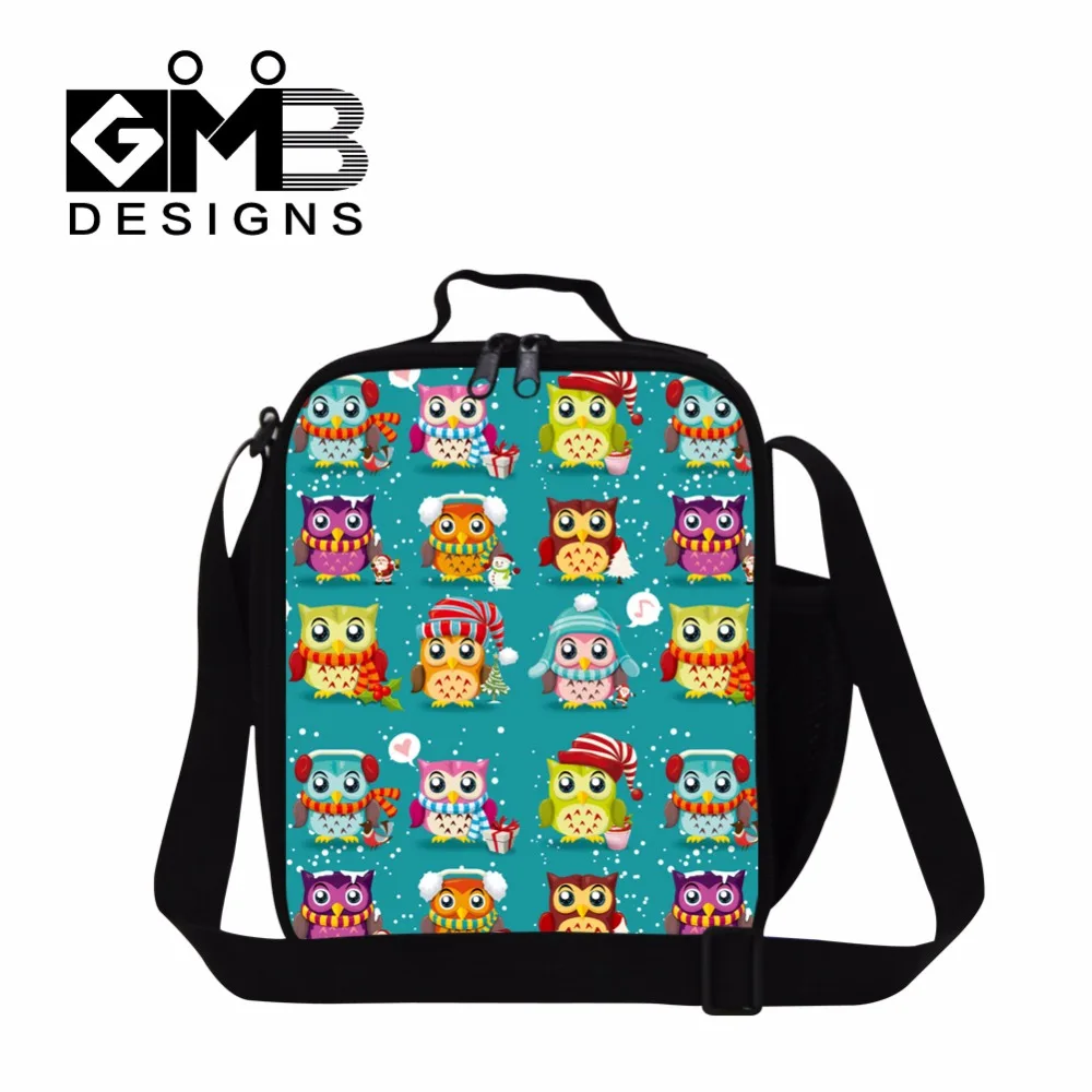 

Cute Owl Insulated Lunch Bags for Girls School,Animal lunch Container Pattern for Women,Kids Thermal Shoulder Lunch box bags
