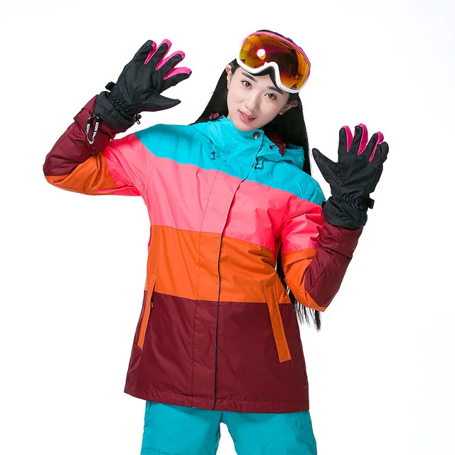Cheap  Gsou Snow Winter Ski Jacket Women Windproof Waterproof Outdoor Jacket Snowboard Ski Jackets China Shop Online 