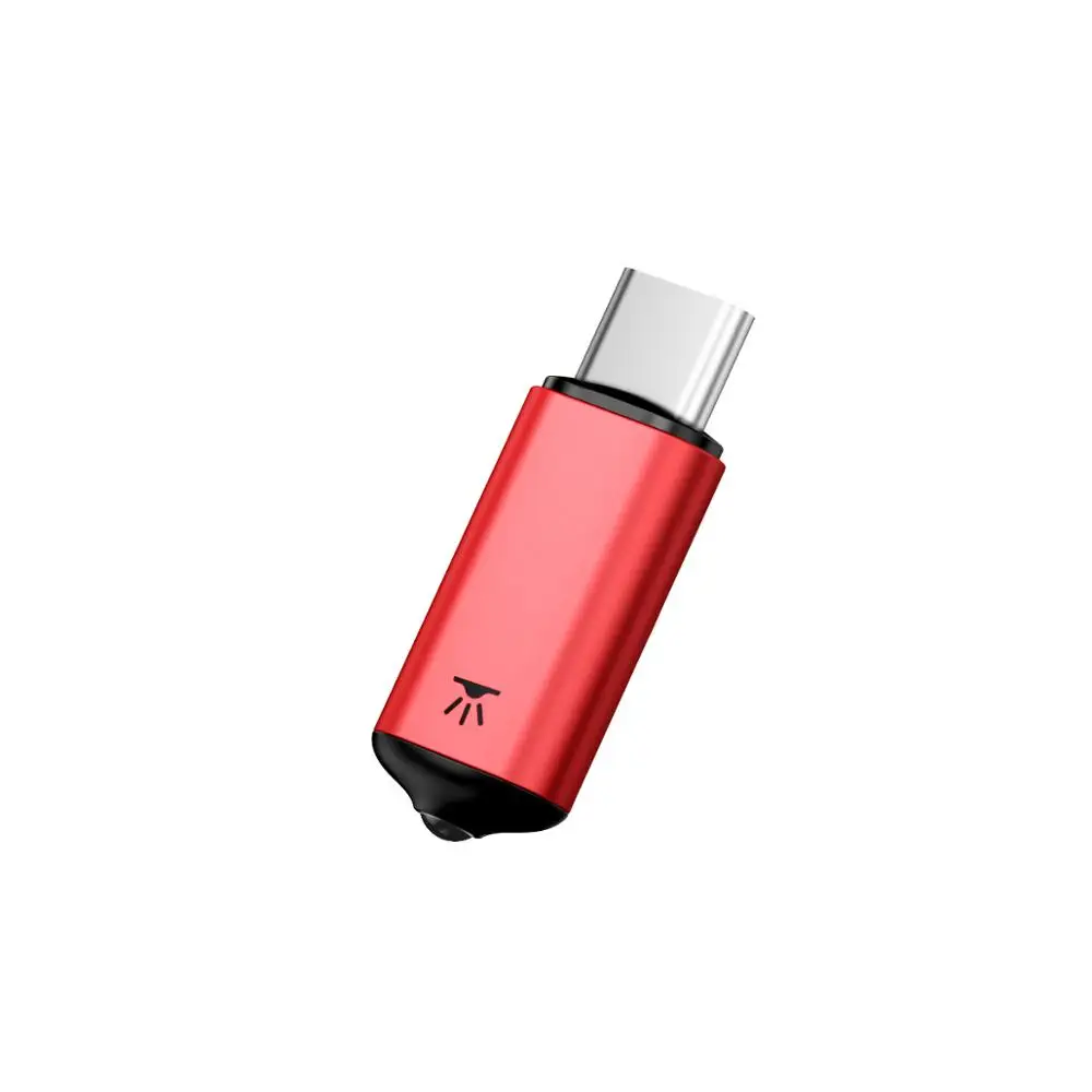 Baseus RO2 type-C Jack Универсальный ИК-пульт дистанционного управления для samsung Xiaomi умный инфракрасный пульт дистанционного управления для ТВ Кондиционер STB DVD - Цвет: RED
