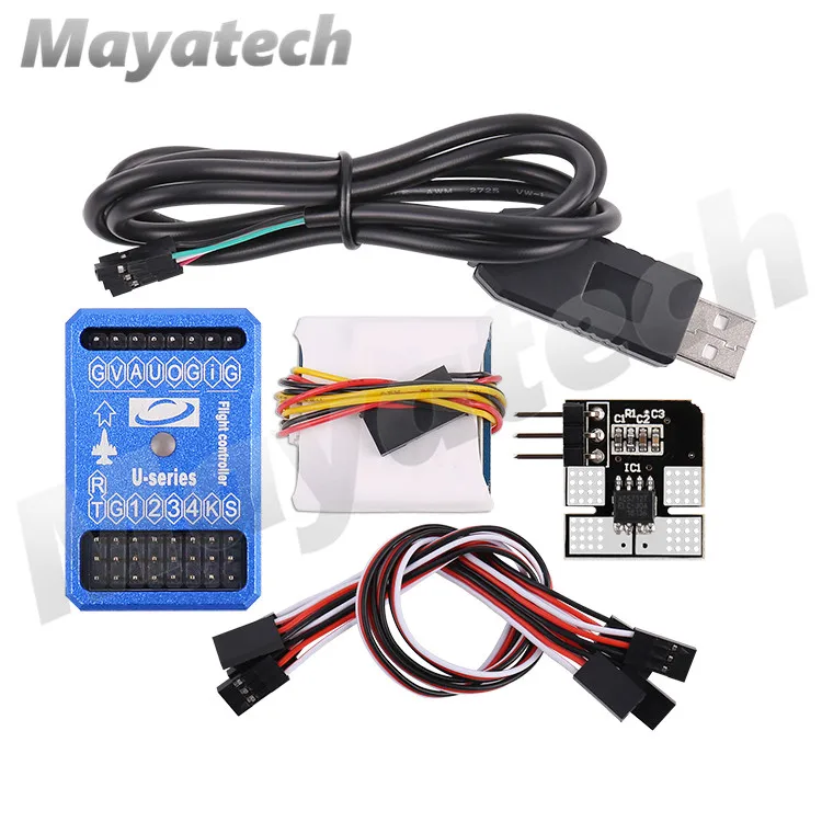 

U2X Fixed Wing FPV Flight Controller with OSD Full Set with Galvanometer Upgrade M8N-GPS for rc model fixed-wing toys