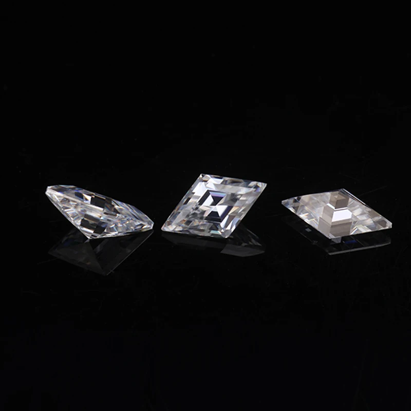 Forma de Pipa Moissanites por Quilate Bonito Branco Brilhante 10*6mm 3 Joias e Acessórios