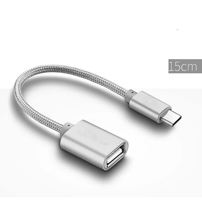 

Type-C OTG Adapter Cable Male to OTG Type-A Female Adapter Cord For Android leTV Huawei oppo vivo Tablet PC samsung Smartphone