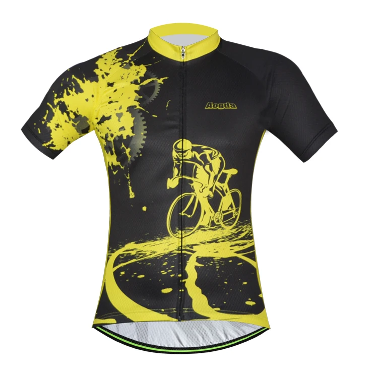 2017 Men Pro Team Cycling Jersey Top DH Jersey Breathable Cozy Downhill