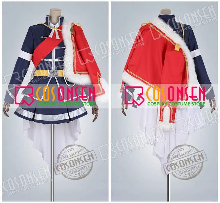 Shoujo Kageki Revue Starlight Claudine Saijo униформа косплей костюм новый полный комплект все