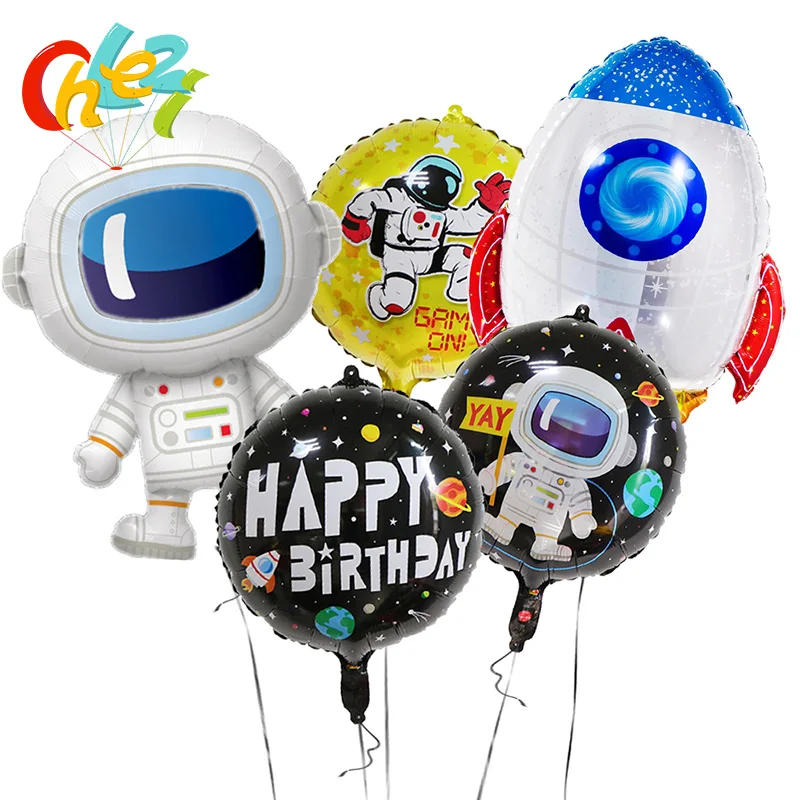 Spaceman Razzi Palloncino Ad Elio 4D Terra Decorazioni Per Feste Di Compleanno 18 Pollici Spaceman Palloncini A Tema Decorazioni Per Feste Globos Gioc