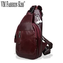 VM Мода KISS сумка через плечо для мужчин сумка почтальона сумка из натуральной кожи водонепроницаемый один наплечный ремень пакет Новая мода