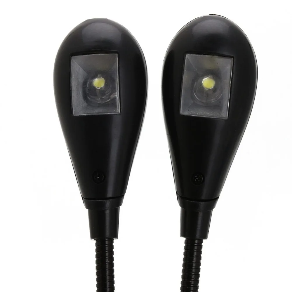 Clip On LED Light Book Braccio Lampada di Lettura Del Computer Portatile Music Stand Tablet PC iPad Travel