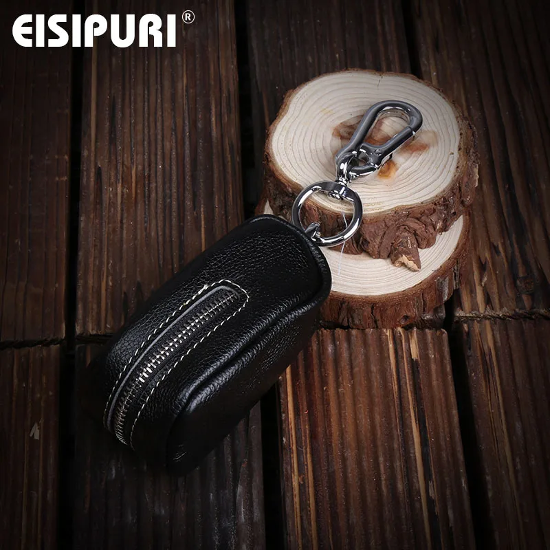 Men's Car Keys Wallets Genuine Leather Male Key Holder Organizer Housekeeper women Keychain Purse Key Ring Bag Keys Case Pouch key case key holder key organizer key purse