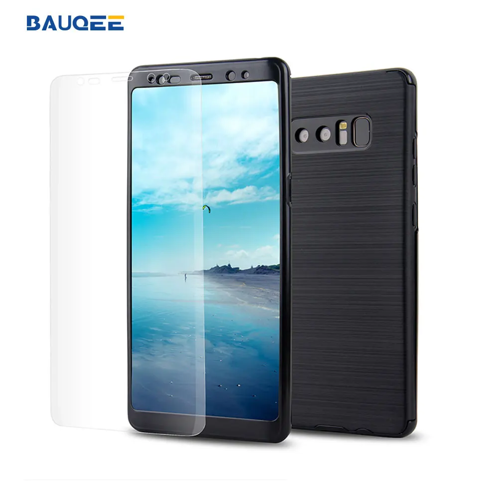 Bauqee задняя крышка для Samsung Galaxy Note 8 ультра тонкий и прочный Fit шок падение