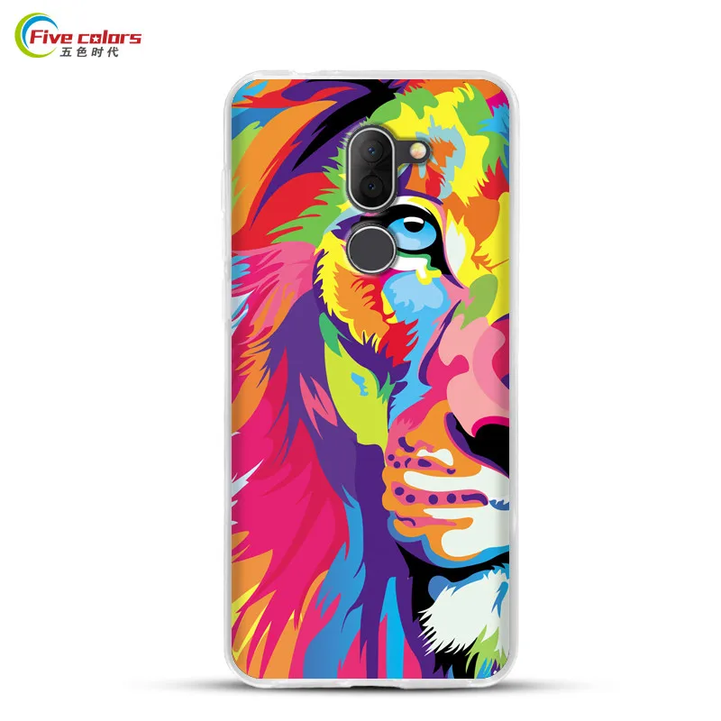 Alcatel 3X case silicone cover cute cartoon soft TPU back for phone 5058y 5058i capa |