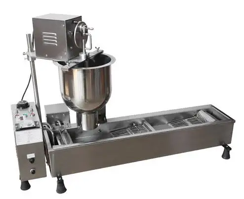 Машина для фритюрницы для пончиков 110 В 220 В автоматическое оборудование для приготовления пончиков, электрическая машина для торта, коммерческая машина для пончиков