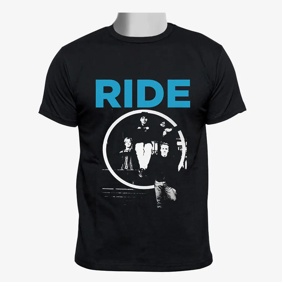 Ride Band Custom gildan Men Black Tshirt size S 2XLin TShirts from