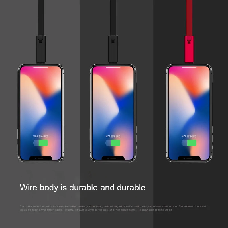 Кабель Micro usb type-C для зарядки и передачи данных для iPhone XS Max 5 6 S 7 8 Plus samsung huawei USB-C USBC Быстрая зарядка