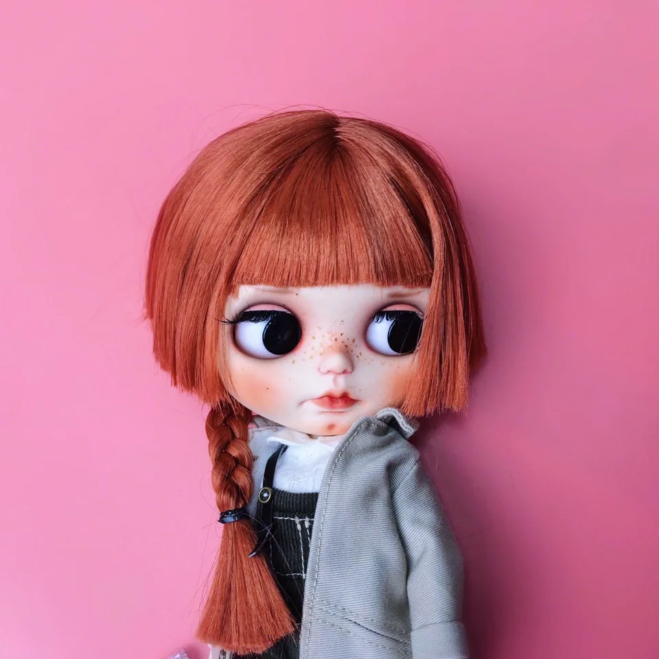 Длинные каштановые волосы макияж blyth кукла 1/6 BJD 30 см кукла игрушки 19 суставов высокое качество китайская Кукла BJD шаровая шарнирная кукла модный подарок