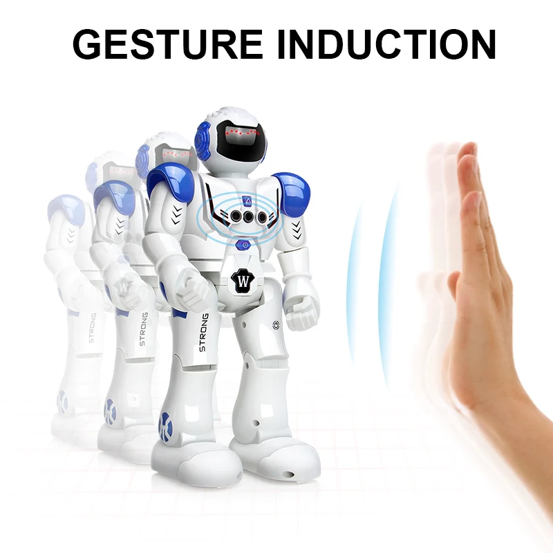Robot Toy Remote Control Smart Action Walk Dancing Gestures Sensor Rechargeable RC Toys For Boys Children Birthday Gift Present