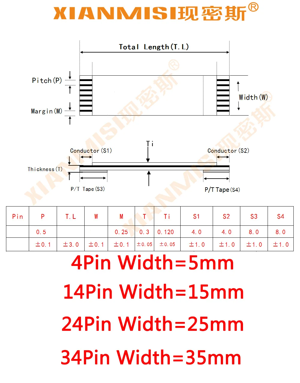 14pin ffc كابلات مسطحة مرنة الجانب الآخر 1.0 ملليمتر الملعب awm 20624 80c 60 فولت طول 40 سنتيمتر 45 سنتيمتر 50 سنتيمتر 60 سنتيمتر 80 سنتيمتر 1 متر 2 متر 1.5 متر 3 مت...