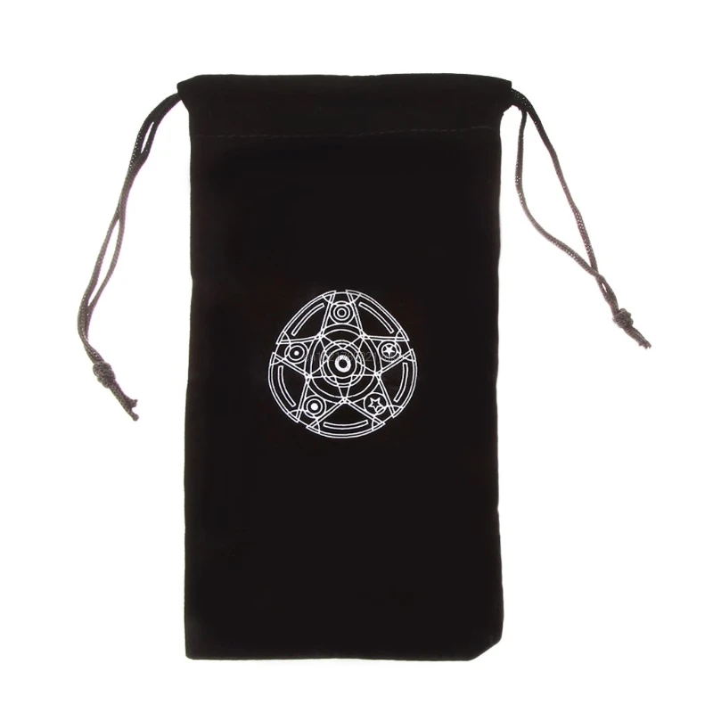 

Velvet Pentagram Tarot Card Bag Toy Jewelry Home Mini Drawstring Package