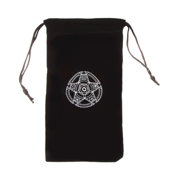 

Velvet Pentagram Tarot Card Bag Toy Jewelry Home Mini Drawstring Package
