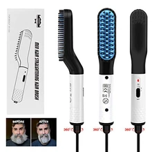 Горячий TOD-электрический выпрямитель для бороды/волос, инструменты для завивки волос, утюжок для завивки волос, быстрое формирование для ухода за бородой и укладки волос