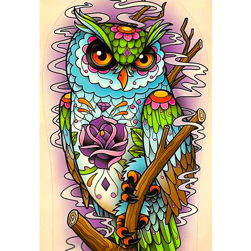 Handmade Painting Owl 5D DIY Diamond Mosaic Embroidery Cross Stitch Home Decor Gift | Дом и сад