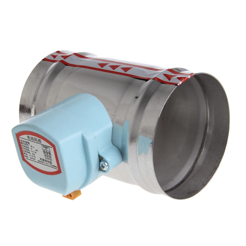4" 220V AC Stainless Steel Electric Solenoid Valve Damper Tight Water Steam in Valves from Home