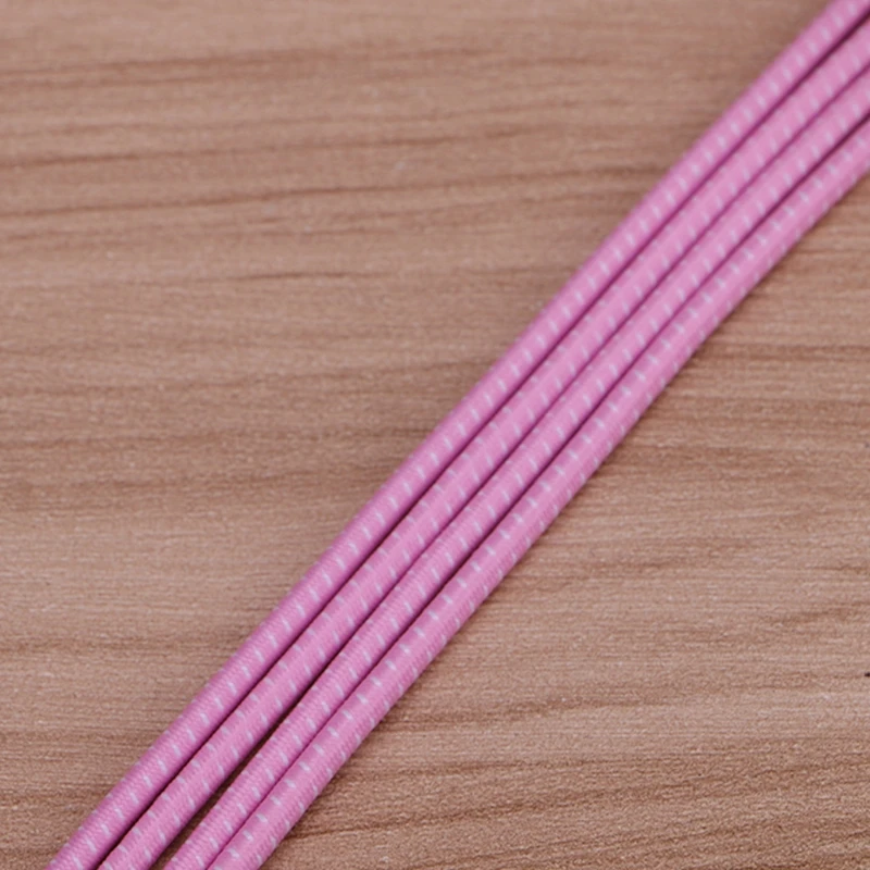 1 комплект 100 см Красочный Круглый Эластичный шнурок Пружинная Застежка без завязок для взрослых детей