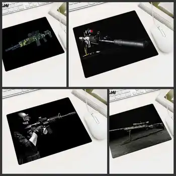 

XGZ DIY New Style Black Bottom Gun Cool Mouse Pad Game 22X18/25X20/29X25CM Gamer Pubg Gaming Mouse Pads Rubber Rectangle Laptop