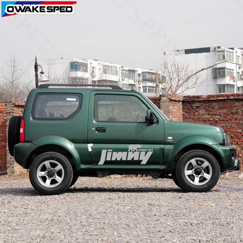 Для SUZUKI Jimny MT AT Racing Styling Auto Body Водонепроницаемая виниловая наклейка на дверь