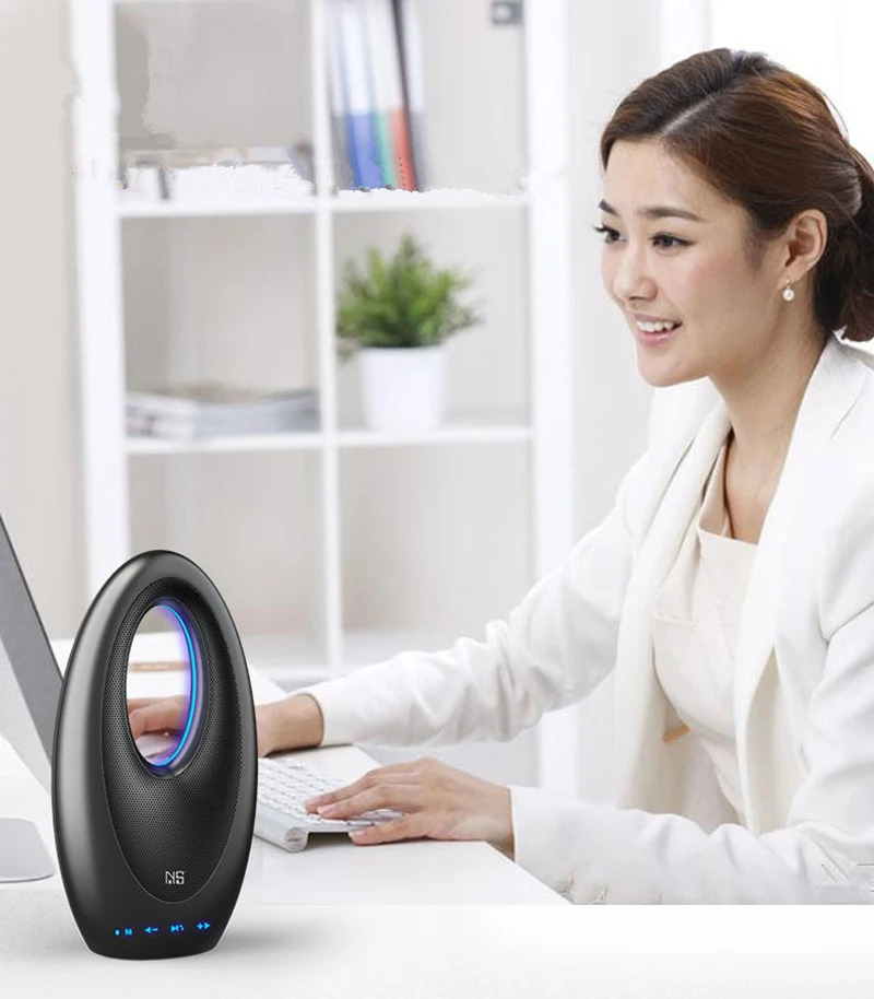 Красивый парусный Bluetooth динамик 4 2 5 Вт бас звук стерео сабвуфер двойной