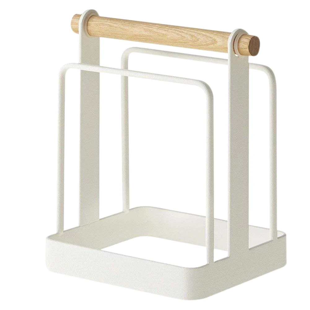 

YHYS Cutting Board Chopping Board Storage Rack Rags Organizer Over The Cabinet Door Organizer Holder