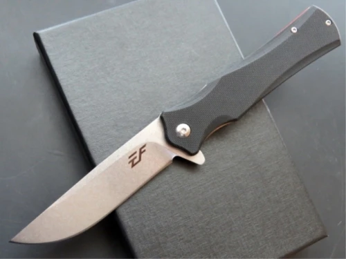 Eafengrow EF73 карманный складной нож D2 лезвие Портативный Кемпинг Охота выживания спасательные ножи подарок G10 Флиппер тактический нож EDC - Цвет: A