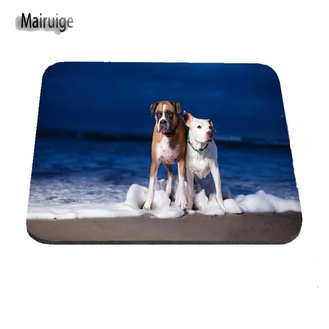 Customized Mouse Pad Funny Cute Dog Computer Notebook Rectangle Rubber