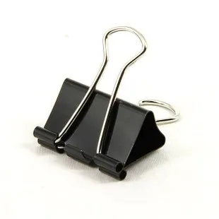 

Binder clips memo clips clamp 15mm 19mm 25mm 32mm black 12pcs/box 9543