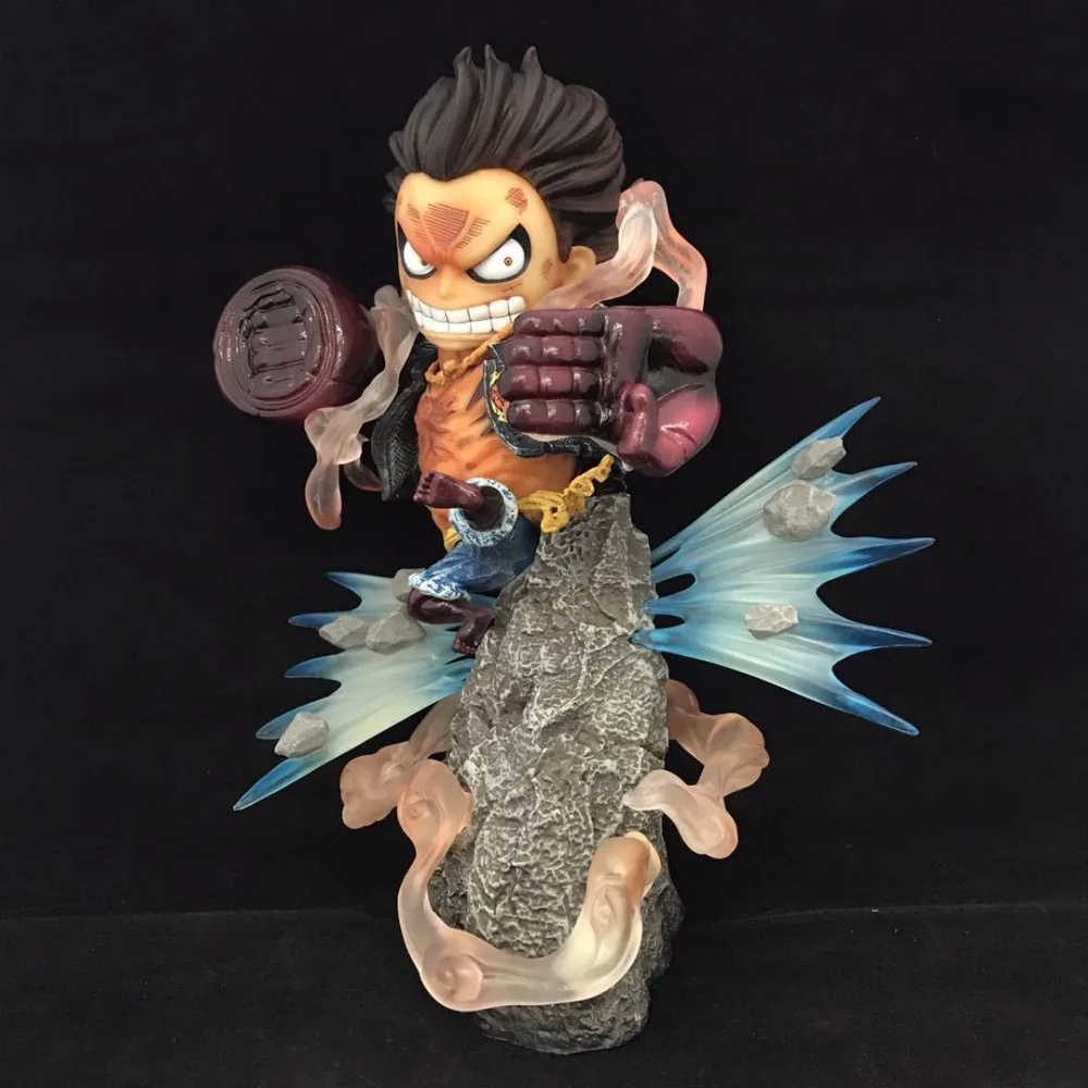 

J Ghee Anime One Piece 20 Monkey D Luffy Gear fourth PVC Model GK Version Christmas Gift Toys