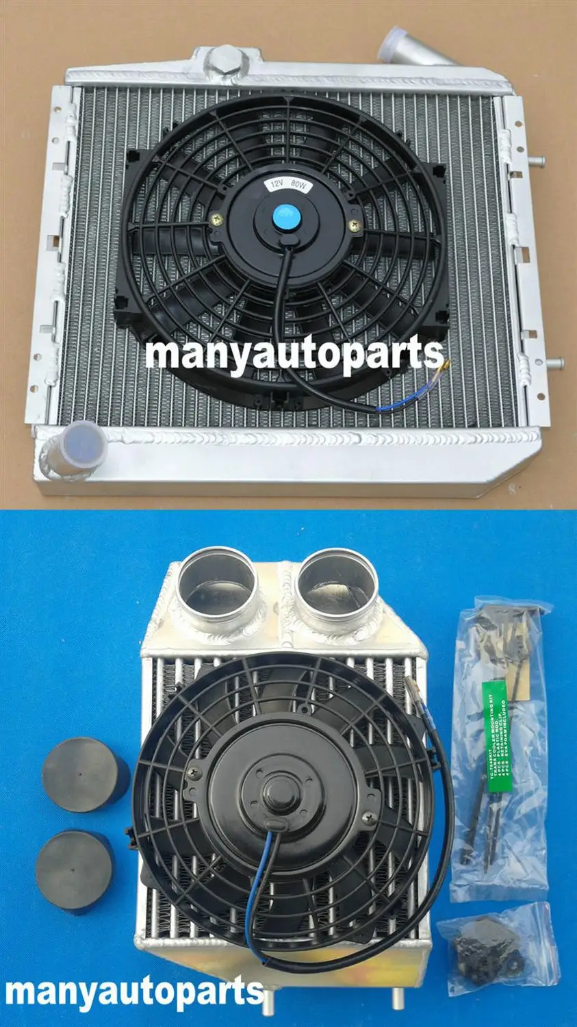 

Radiator&Intercooler&Cooling Fans FOR RENAULT SUPER 5/R5 9/11 1.4L GT TURBO MT 85-91 86 87 88 89 90 91