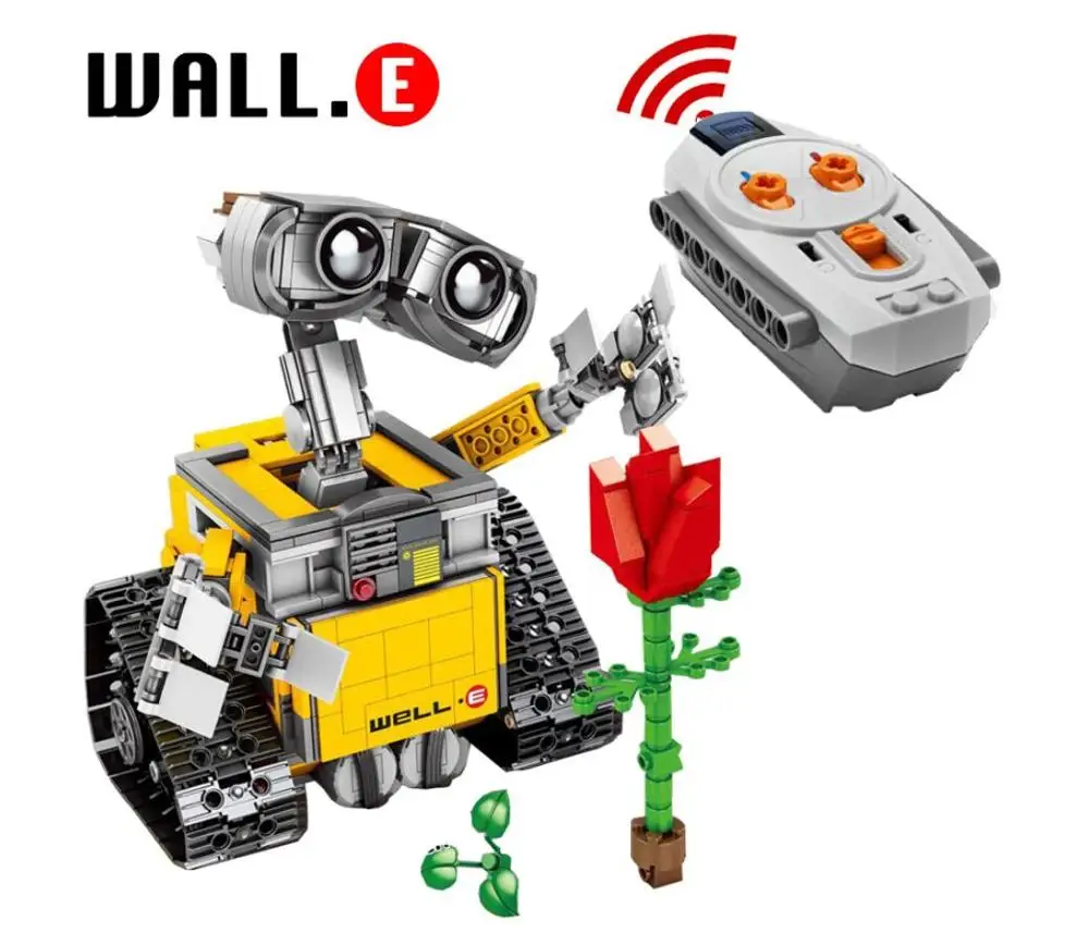 HOT 687Pcs Idea Robot WALL E Building Blocks Bricks Blocks Toys for Children