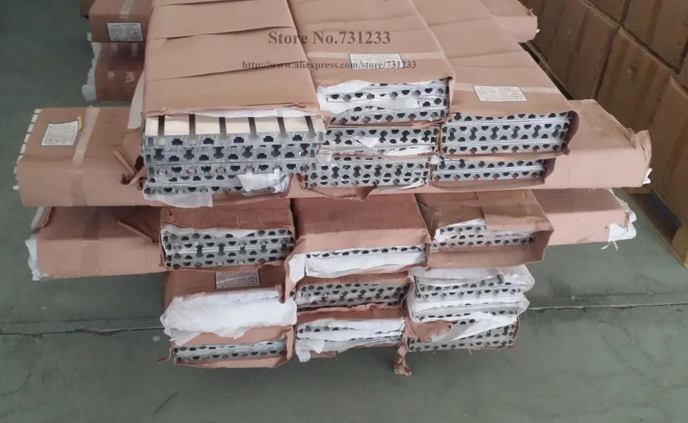 Industrial Aluminum Profile for CNC Engraving Machine Center Guide Rail Working Table 20mm Thick High Strength 310*240 mm
