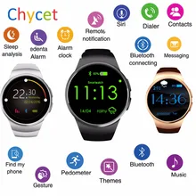 2016 mode Smart Watch Android/IOS Wifi Bluetooth Reloj Inteligente SIM Pulsmesser SmartWatch pk KW18 Tragbare Geräte