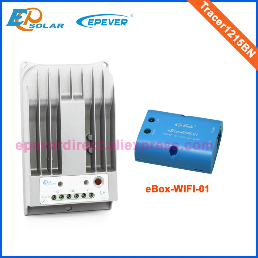 

solar High Efficiency MPPT 12v 24v auto work controller 10A Tracer1215BN with wifi funciton