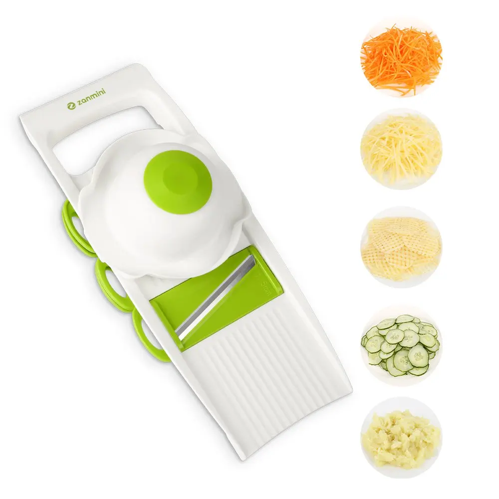 

Zanmini Vegetable Grater Manual Cutter Potato Peeler Carrot Grater Dicer Kitchen Gadgets Accessories