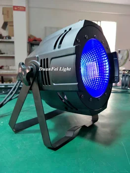 

4lot indoor led par cob 200W rgbw 4in1/rgbwa uv 6in1 led cob par stage wash par can barndoor light