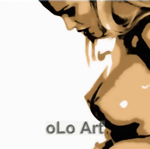 

Sexy NUDE female lady GIRL Modern Pop Art Hand Painted Painting On Canvas oLo PP006